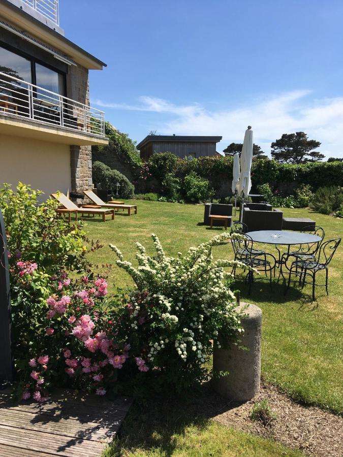 ホテル Manoir De Lan Kerellec Trébeurden エクステリア 写真