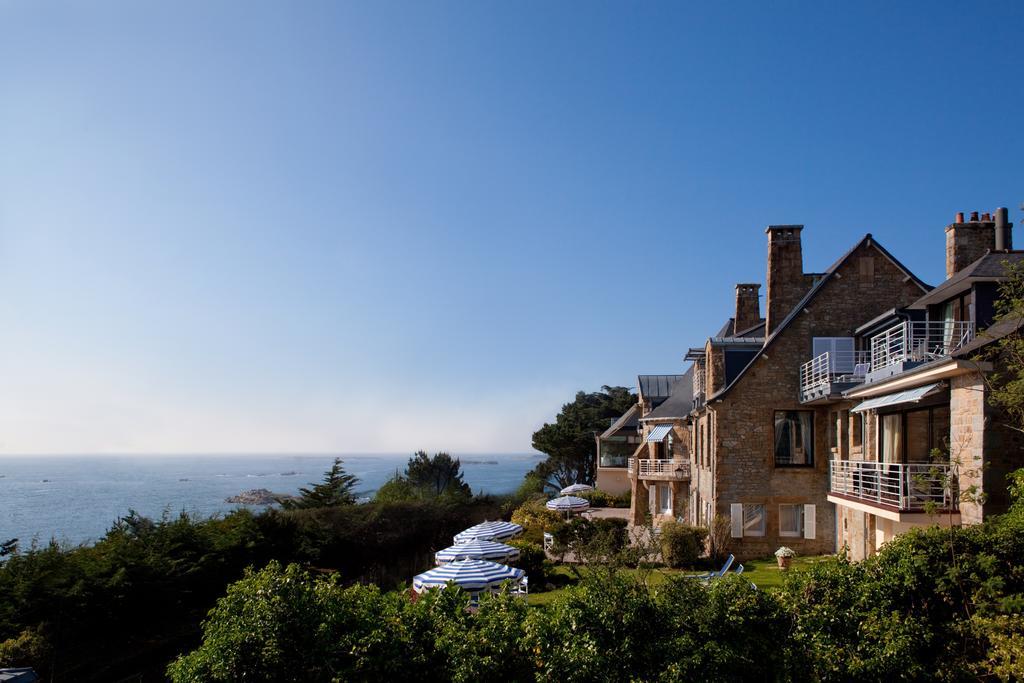 ホテル Manoir De Lan Kerellec Trébeurden エクステリア 写真